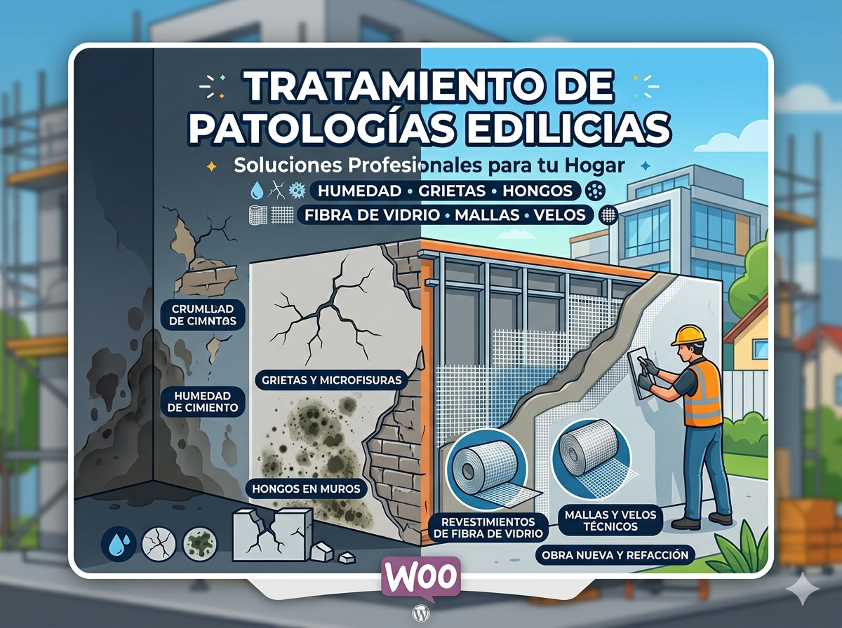 Tratamiento de patologías edilicias